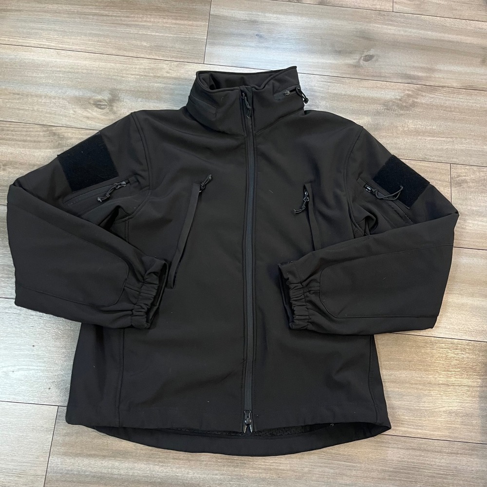 Rothco Special Ops Tactical Soft Shell Jacket Black Mens Large 9767